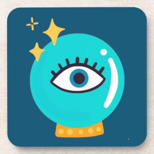 Porta-copo Olho de bola de cristal mágico bonito