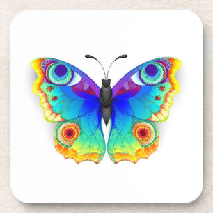 Porta-copo Olho Peacock da Borboleta Arco-Íris