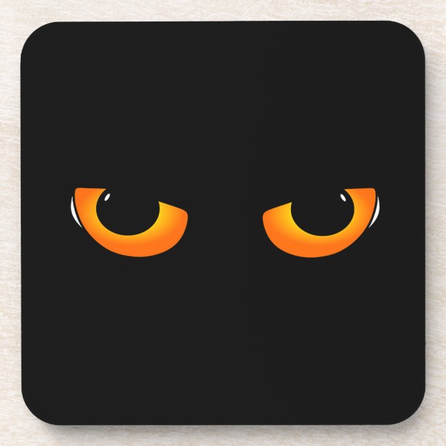 Porta-copo Olhos de Gato Louco (Frente)