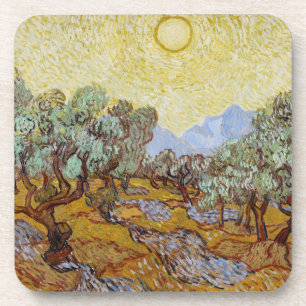 Porta-copo Oliveiras de Vincent van Gogh , 1889