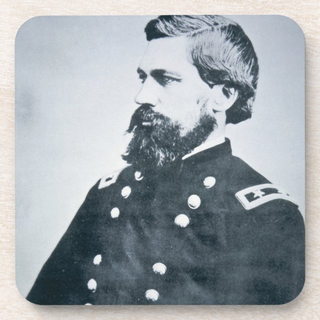Porta-copo Oliver Otis Howard (foto de b/w) (Frente)