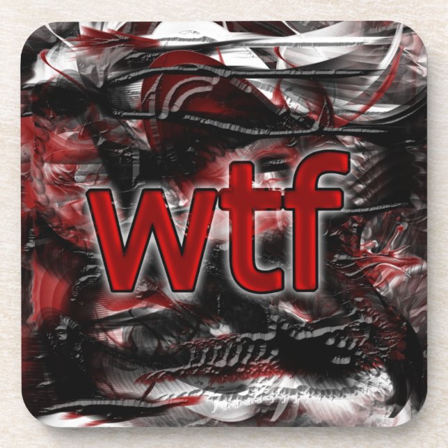 Porta-copo OMG! Wtf (Frente)