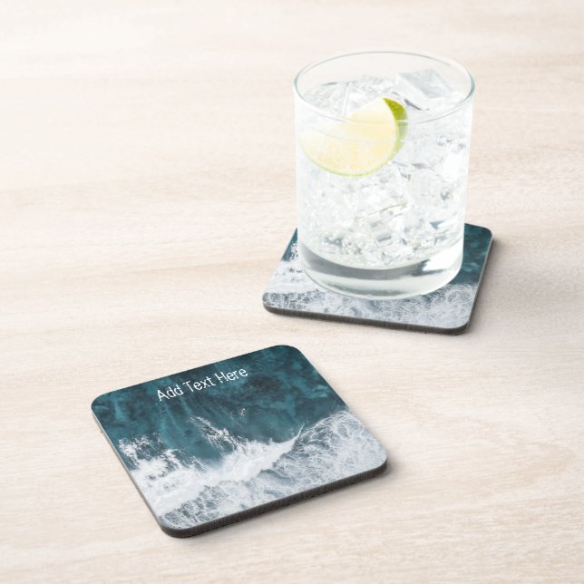 Porta-copo Ondas do Oceano em queda (Lado Direito)