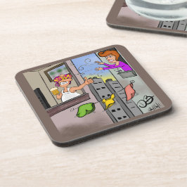 Porta-copo Oops Trivet Duro de plástico