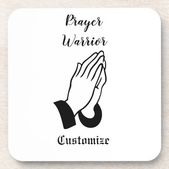 Porta-copo Oradora Guerreira Orando Thunder_Cove (Frente)