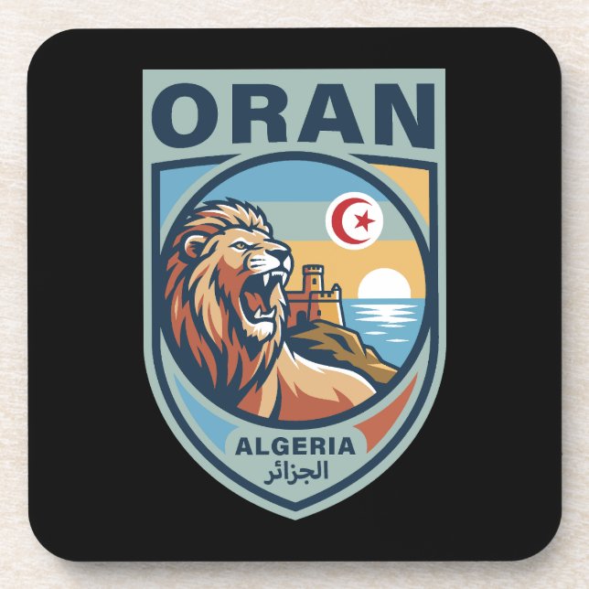 Porta-copo Oran Algeria North Africa (Frente)
