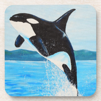 Porta-copo Orca Painting