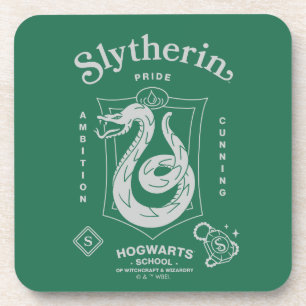 Porta-copo ORGULHO DA SLYTHERIN™ Ambição Astúcia Brasão