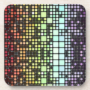 Porta-copo Orgulho Neurogênero Geométrico Groovy Funky Retro
