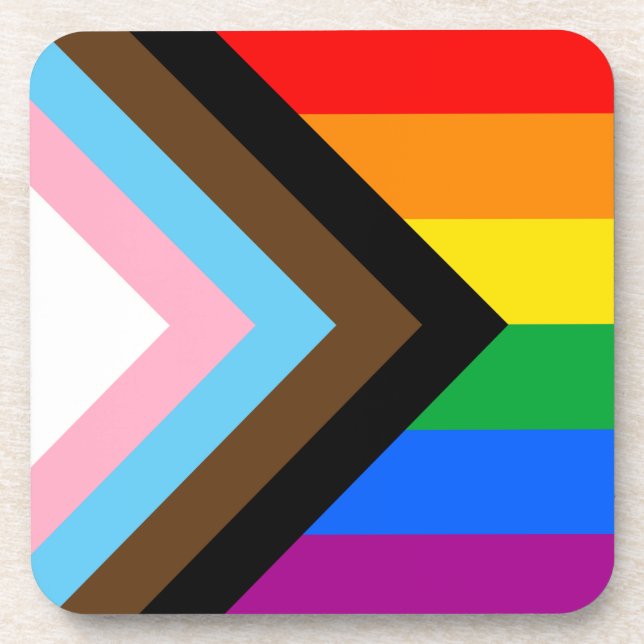 Porta-copo Orgulho Progressivo LGBTQ+ (Frente)