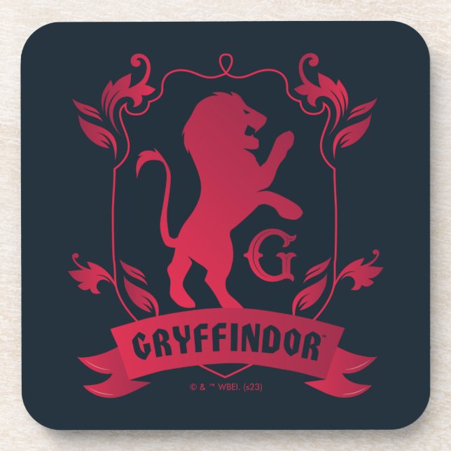 Porta-copo Ornamentado GRYFFINDOR™ House Crest (Frente)