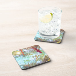 Porta-copo Ornamentos de Férias à Luz