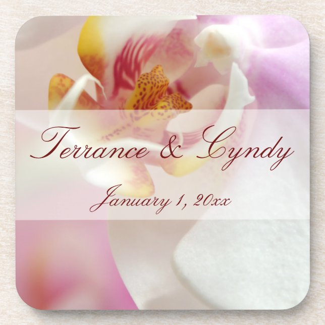 Porta-copo Orquídea (Frente)