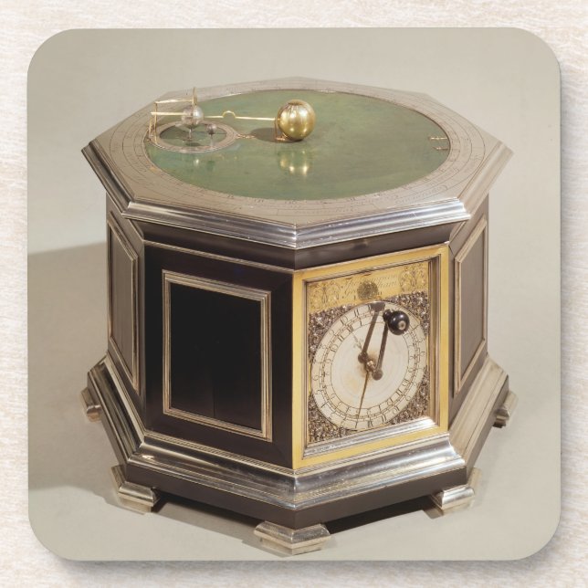 Porta-copo Orrery feito pelo Tompion de Thomas (1639-1713) e (Frente)