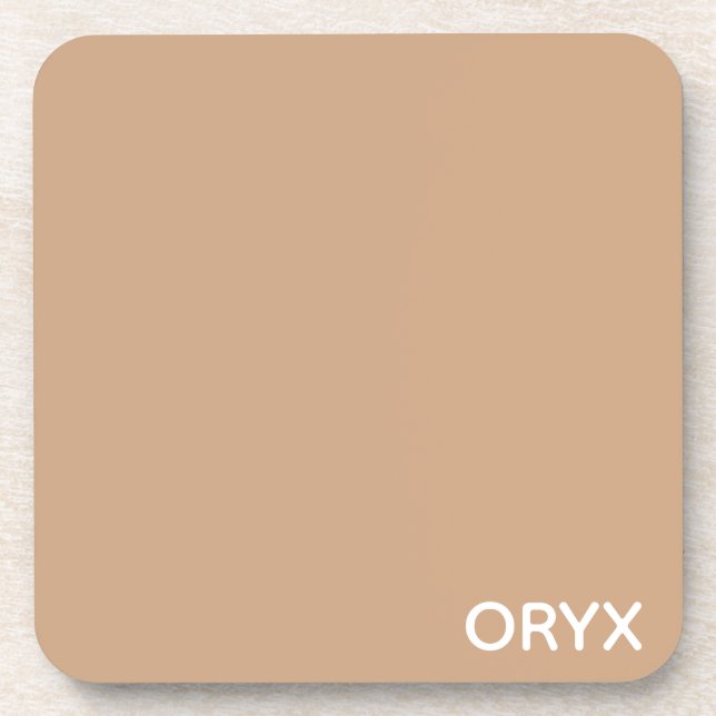 Porta-copo Oryx Brown Beige Color Name (Frente)