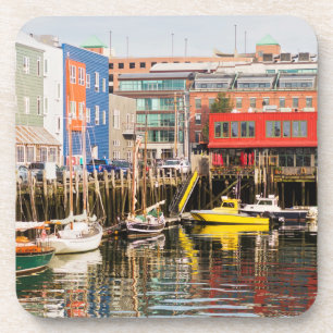 Porta-copo Os barcos amarraram Portland, Maine