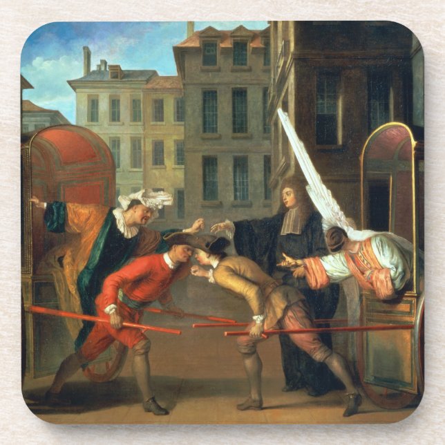Porta-copo Os dois treinadores, uma cena adicionaram à (Frente)