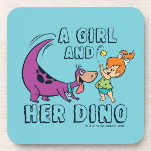 Porta-copo Os Flintstones  Esfera de Pebolhas e Bola de Dino