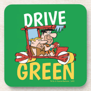 Porta-copo Os Flintstones Fred & Barney - Unidade Verde