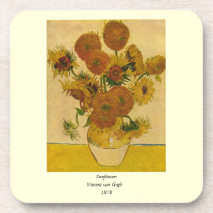 Porta-copo Os girassóis de Vincent van Gogh, 1878