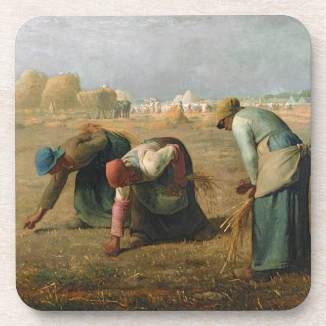 Porta-copo Os Gleaners, 1857 (Frente)