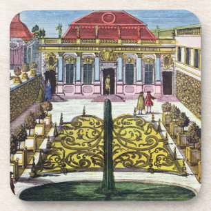 Porta-copo Os jardins do parque do mirabelle, Salzburg, Austr