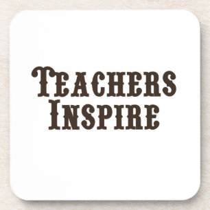 Porta-copo Os professores inspiram