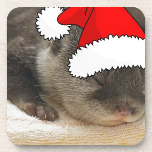 Porta-copo Otter Natal