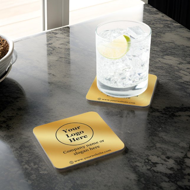 Porta-copo Ouro de luxo metálico (Criador carregado)