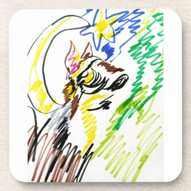 Porta-copo outono da linha do lobo (Frente)