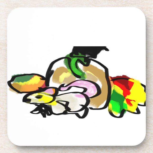 Porta-copo outono do rato (Frente)