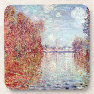 Porta-copo Outono em Argenteuil por Claude Monet