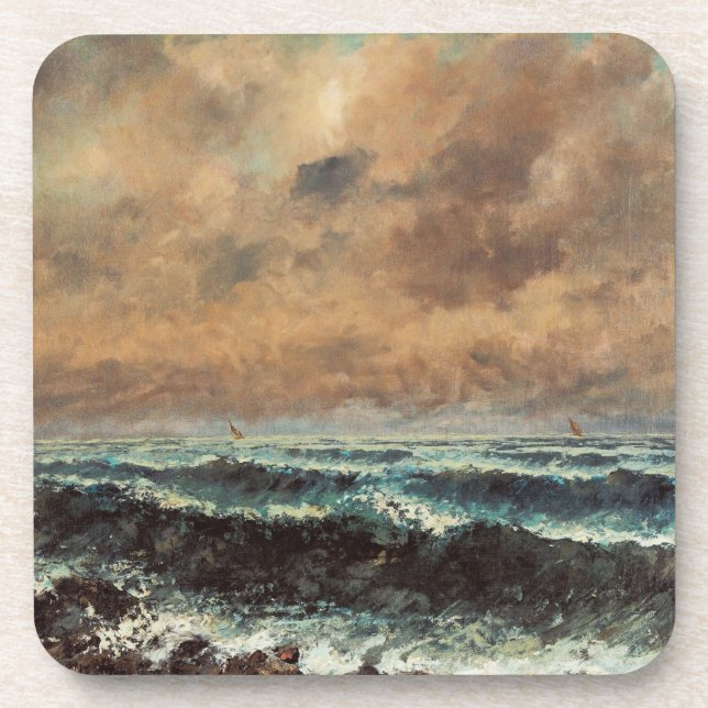 Porta-copo Outono - Gustave Courbet (Frente)