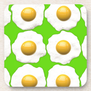 Porta-copo ovos verdes