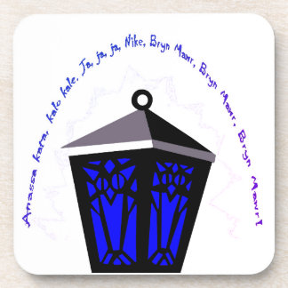 Porta-copo Owl Lantern Coaster - Dark Blue
