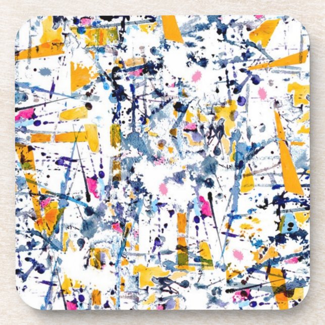 Porta-copo padrão abstrato (Frente)