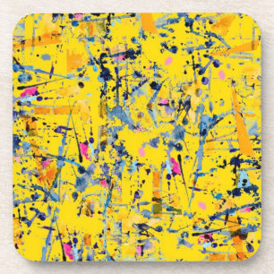 Porta-copo padrão abstrato