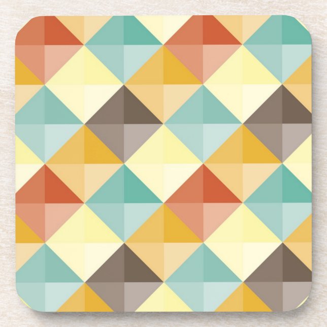 Porta-copo padrão abstrato (Frente)