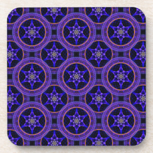Porta-copo Padrão Abstrato Floral Moderno Boho Elegante #505