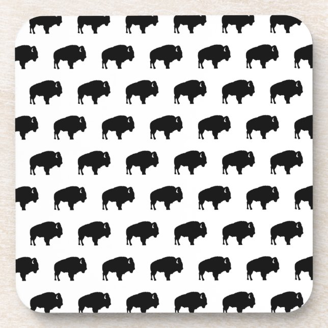 Porta-copo padrão bison (Frente)
