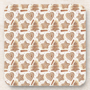 Porta-copo Padrão contínuo de biscoito de gengibre aconchegan