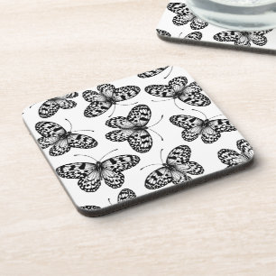 Porta-copo Padrão da borboleta de pipa de papel
