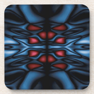 Porta-copo padrão de abstrato caleidoscópio