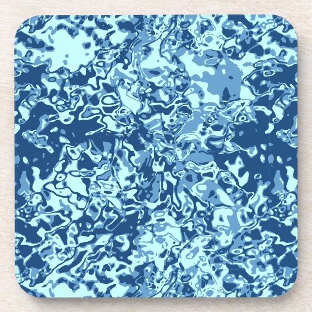 Porta-copo Padrão de água n.o 1 Black BG (Frente)