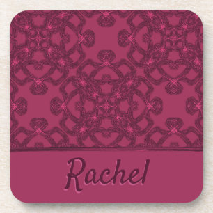 Porta-copo Padrão de amora personalizado