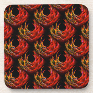 Porta-copo Padrão de Arte Abstrata Elegante Boho Moderno Fofo