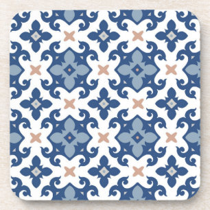 Porta-copo Padrão de azulejos cerâmicos