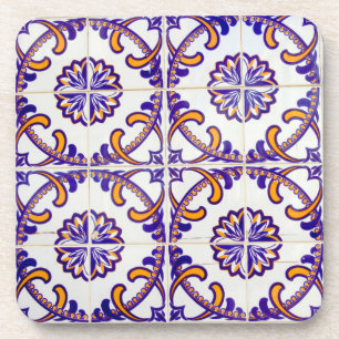 Porta-copo Padrão de azulejos close-up, Portugal