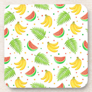 Porta-copo Padrão de Bolinhas de Fruta tropical