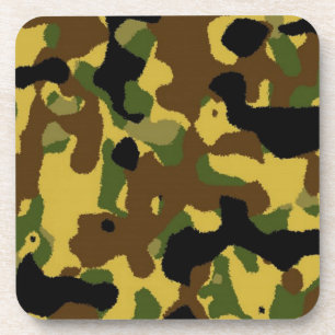 Porta-copo padrão de camuflagem